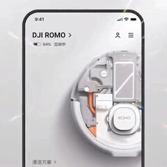 Nemrég kiszivárgott az internetre egy kép is, amely állítólag a DJI Romo alkalmazást mutatja. (Kép forrása: via u/HoweTheBolt)