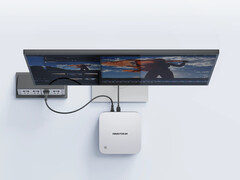 A Minisforum AI X1 Pro-470 csak ezüstszínű kivitelben kapható. (Kép forrása: Minisforum)