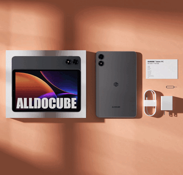 Alldocube iPlay Mini 4 táblagép dobozzal és kiegészítőkkel
