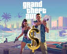 GTA 6 artwork Jason, Lucia és a dollárjel (Kép forrása: Rockstar Games, szerkesztés)