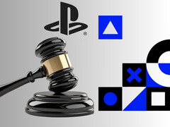 PlayStation banner a bírói kalapáccsal (Kép forrása: Sony PlayStation szerkesztéssel)