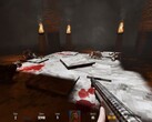 Kép a Darkenstein 3D játékból. (Kép forrása: Steam)