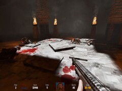 Kép a Darkenstein 3D játékból. (Kép forrása: Steam)