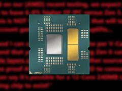 Az AMD Zen 6 asztali CPU-k várhatóan akár két 12 magos CCD-re támaszkodnak majd. (Kép forrása: AMD, Moore törvénye halott)