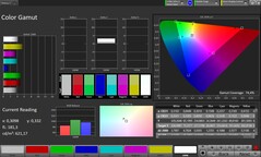 Színtér (Profil: Original Pro, Cél színtér: P3)