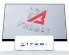 Az A8 rendelkezik USB4 portokkal is. A képen: a mini PC előlapja egy promóciós képen. (Kép forrása: Firebat)