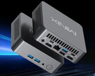 A NUC300 rendelkezik egy 2,5 GbE-porttal. A képen: egy promóciós render, amely a mini PC kialakítását és portkonfigurációját mutatja be.