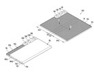 A Samsung Display a CES 2023 óta drasztikusan megváltoztatta befelé és kifelé hajtogatható koncepcióját. (Kép forrása: USPTO)
