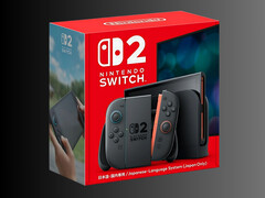 A Switch 2 japán nyelvű kiskereskedelmi doboza látható (Kép forrása: Amazon Japan)