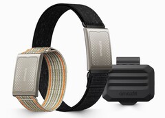 Az Amazfit Helio Strap Pro derékra rögzíthető mozgásérzékelővel van felszerelve.