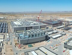 A TSMC épülő arizonai gyárának Ariel-képét (Kép forrása: TSMC)