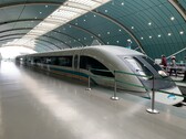 A jelenlegi kereskedelmi mágneses lebegésű vonatok, mint például a képen látható sanghaji mágneses lebegésű vonat, 186–268 mph maximális sebességgel közlekednek.