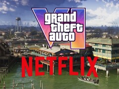 A GTA 6 Netflix Extended Look című videóhoz készült banner, a Grassrivers segítségével megjelenítve