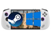 A Lenovo Legion Go S a SteamOS-t és a Windowst is képes futtatni. (Kép forrása: Lenovo, Steam, Windows, szerkesztés)