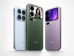 A Xiaomi 17 sorozat 2025. szeptember 25-én indul Kínában. A képen: a 17, a 17 Pro Max és a 17 Pro. (Kép forrása: Xiaomi)