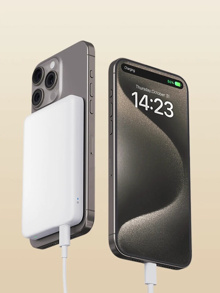 A Xiaomi Magnetic Power Bank 5000mAh. (Kép forrása: Xiaomi)