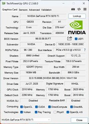 GPU-Z (1-Click-OC aktiválva)
