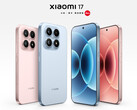 A Xiaomi a Xiaomi 17-et többféle színben értékesíti Kínában. (Kép forrása: Xiaomi)