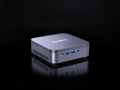 A Kron K5 ára kedvezmény után 398,99 dollártól kezdődik. A képen: a mini PC tetejét bemutató promóciós kép.