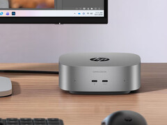 Az OmniDesk Mini PTL ára jelenleg 1 089,99 dollártól kezdődik a Best Buy-nál. A képen: a mini PC elülső részét bemutató promóciós kép.