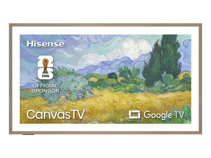 A Hisense 2026 S7 CanvasTV 4K QLED Google TV