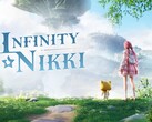 Az Infinity Nikki című mű fő illusztrációja, amelyen a főszereplő, Nikki látható.