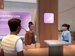 A Microsoft Teams Immersive Events lehetővé teszi a VR-megbeszéléseket 3D-s avatárokkal, amelyek nem rendelkeznek alsótesttel. (Kép forrása: Microsoft)