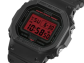 A Casio G-Shock DW5600BBR-1 (a képen) egyedülálló mély borostyánvörös kijelzővel rendelkezik. (Kép forrása: Great G-Shock World)
