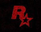 Linómetszet Rockstar Games logó látható