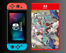Rune Factory Guardians of Azuma Switch 2 Edition a Switch konzol mellett (Kép forrása: Best Buy szerkesztéssel)