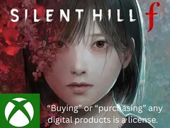 Silent Hill f Xbox-játék listázása a tulajdonosi felelősségre vonással (Kép forrása: Xbox gaming with edits)