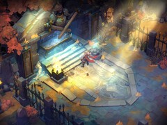 A Battle Chasers egyik szereplőjét ábrázoló kép: Nightwar.