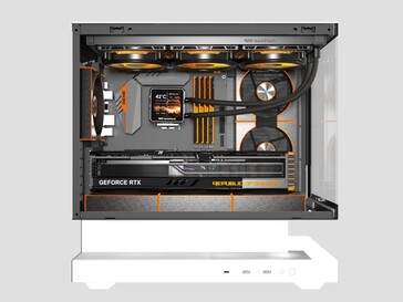 A Standard Edition Floatron F1 mATX tok fehér változata. (Kép forrása: darkFlash)