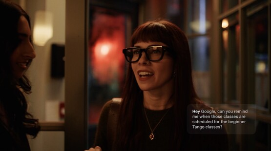 A Google első okosszemüvege mikrofonok, kamerák és hangszórók segítségével képernyőmentes lesz. (Kép forrása: Google)