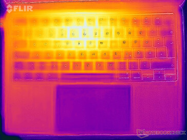 Hőtérkép stressz (felül)