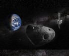 A Ramses küldetés művészi ábrázolása (Kép forrása: ESA-Science Office; szerkesztés)