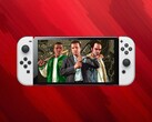 A GTA 5 portja egy Switch OLED konzolon látható