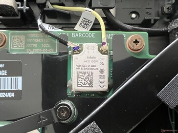 Felforrasztott WLAN modul