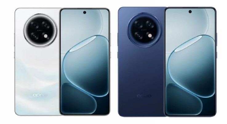 Az A6 Max a Streamer White vagy a Rock Mist Blue színváltozatok közül választhatsz. (Kép forrása: Oppo)