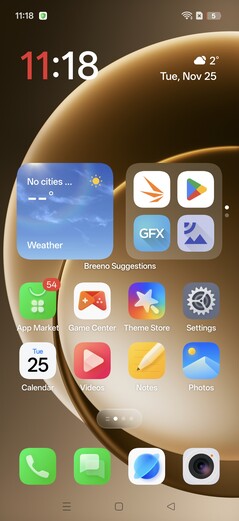 OnePlus 13 szoftver (ColorOS)