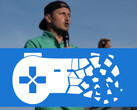 Stop Killing Games logó az EU Parlament alelnöke, Nicolae Ștefănuță előtt