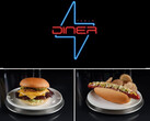 A Tesla Diner hamburgere helyi gazdaságokból származó bio-alapanyagokból készül. (Kép forrása: Tesla)