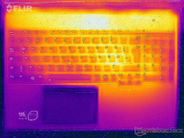 Stresszvizsgálati felületi hőmérsékletek (felül)