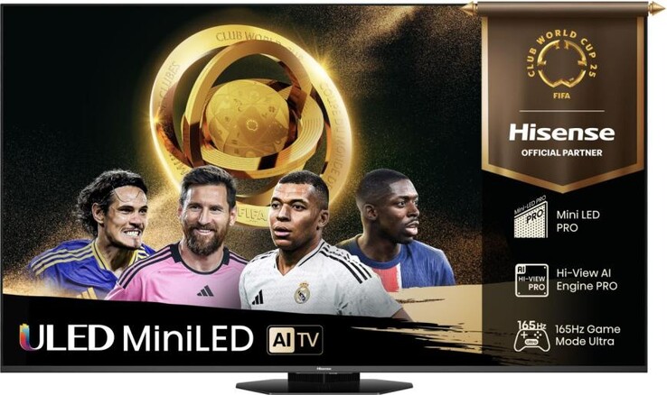 Megérkezett Európába a Hisense U8Q Mini LED TV. (Kép forrása: Hisense)