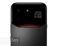 Az Infinix Note 60 Ultra a kameramodulban egy kis kijelzővel rendelkezik.