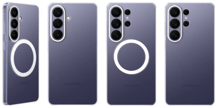 Kiszivárgott mágneses és nem mágneses telefon tokok a Galaxy S26 sorozatból