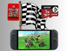 Mario Kart World Switch 2 tárolási benchmark (Kép forrása: Nintendo of America, Lexar szerkesztéssel)