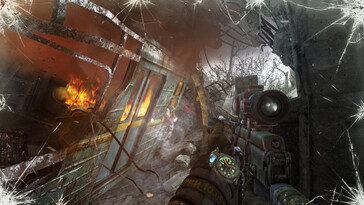 A képen: A Metro: Last Light Redux játékmenetéről készült screenshot.