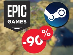 A Sid Meier&#039;s Civilization VI jelenleg 90%-os kedvezménnyel kapható a Steamen és az Epic Games Store-ban is. (Kép forrása: Steam / Epic Games)