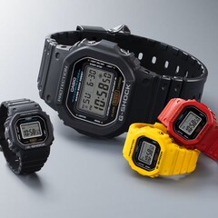A G-Shock Nano a normál DW-5600-hoz képest (Kép forrása: Casio)